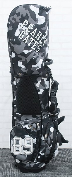 パーリーゲイツ ブラックカモ スタンドキャディバッグ Parly Gates